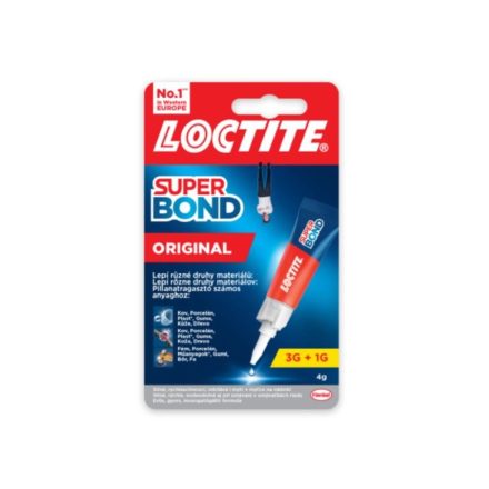 Pillanatragasztó Loctite Super Bond 3gr