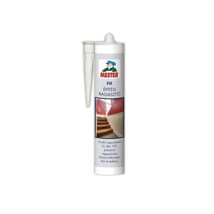 MESTER FIX építési ragasztó 310ml fehér
