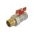 Golyóscsap OLASZ 3/4" KB + hollander