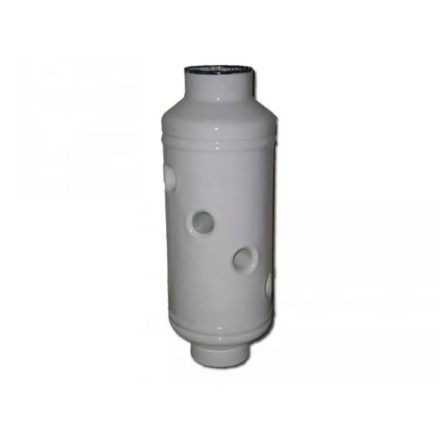 Hődob 120mm   4 lyukas - fehér  zománcozott (~630mm)
