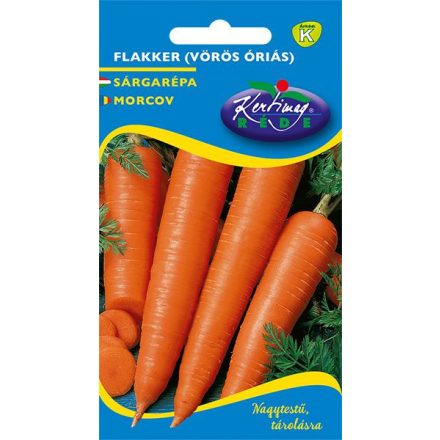 Vetőmag RÉDE sárgarépa - vörös óriás Flakker 50g