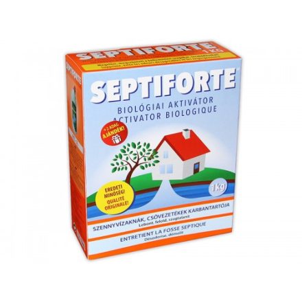 Emésztőgödör- és cső tisztító Septiforte 1kg 