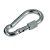 Karabiner menetes rugós 10x100mm (2087)