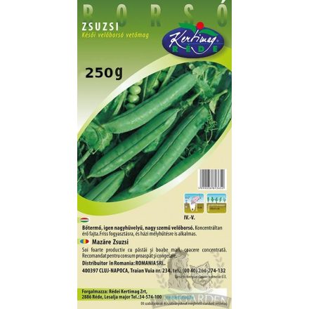 Vetőmag RÉDE borsó - zsuzsi 250gr