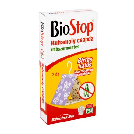 BIOSTOP Ruhamoly csapda 2db-os