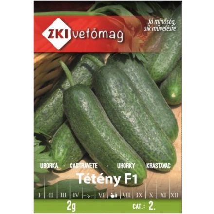 Vetőmag ZKI 2 Uborka - Tétény F1 2gr