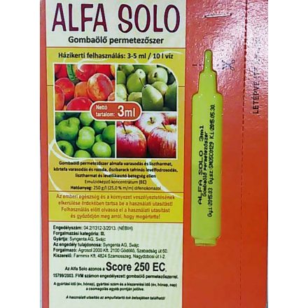 Alfa Solo /Score/ 1x3ml - ampullás