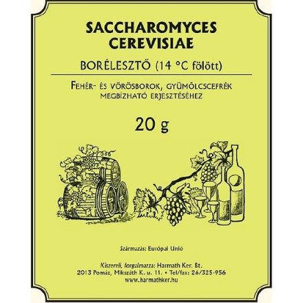 Borélesztő Saccharomyces C 20gr