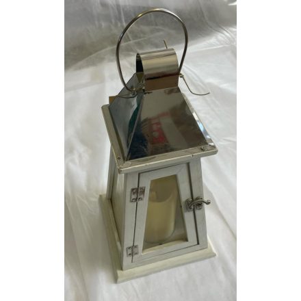 Lámpa LED-es   17x17x33cm fa 2170323