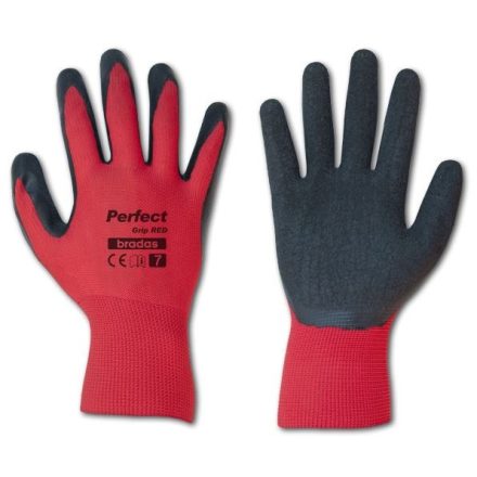 Kesztyű védő Perfect Grip Red 09