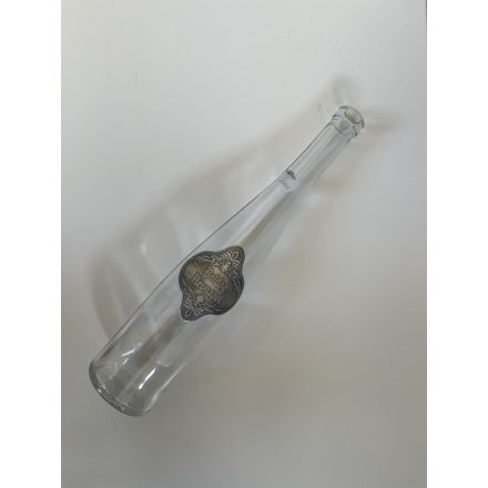 Üvegpalack boros dugóval (üveg) 0,5 liter névnapos óncímkés