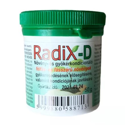 Radix-D gyökereztető 50 gr félfás növényhez