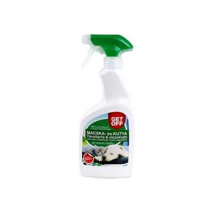 Macska és kutya elszoktató spray 0,5 L Get Off (zöld)