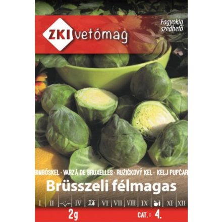 Vetőmag ZKI 4 Bimbóskel - Brüsszeli félmagas 2gr