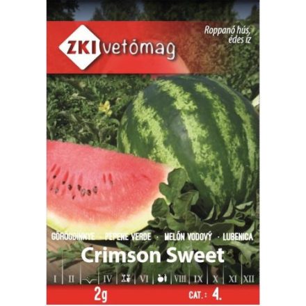 Vetőmag ZKI 4 Görögdinnye - Crimson Sweet 2gr