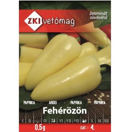Vetőmag ZKI 4 Paprika - Fehérözön 0,5gr