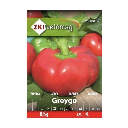 Vetőmag ZKI 4 Paprika - Greygo 1gr