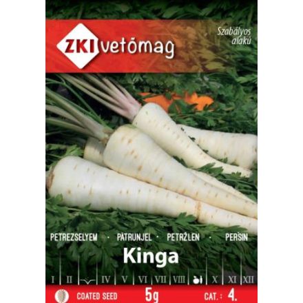 Vetőmag ZKI 4 Petrezselyem - Kinga 5gr