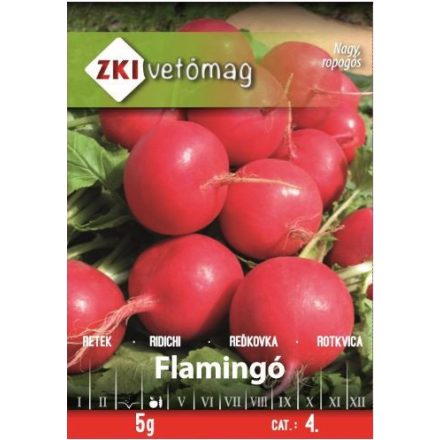 Vetőmag ZKI 4 Retek - Flamingó 5gr