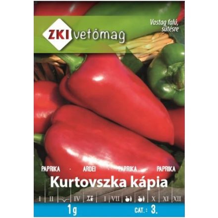 Vetőmag ZKI 3 Paprika - Kurtovszka Kápia 1gr