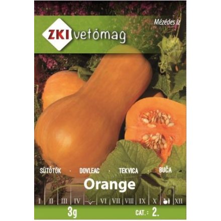 Vetőmag ZKI 2 Sütőtök -  Orange 3gr