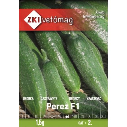 Vetőmag ZKI 2 Uborka - Perez F1 1.5gr