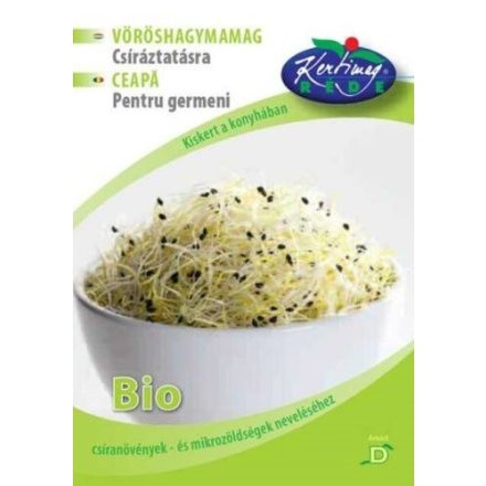 Vetőmag RÉDE D vöröshagyma - csíráztatásra BIO 15gr