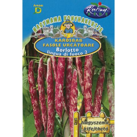 Vetőmag RÉDE E  karósbab - lingua di fourco2, 50g 