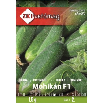 Vetőmag ZKI 2 Uborka - Mohikán F1 1,5g