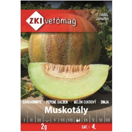 Vetőmag ZKI 4 Dinnye - Muskotály 2gr