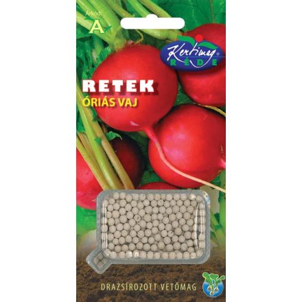 Vetőmag RÉDE A Retek Szentesi Óriás vaj Drazsírozott 