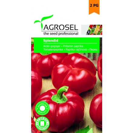 Vetőmag Agrosel PG2 paprika - Splendid 0,5 gr