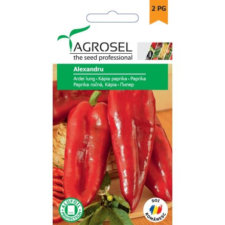 Vetőmag Agrosel PG2 paprika - Alexandru 0,6gr