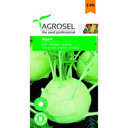 Vetőmag Agrosel PG2 karalábé - Gigant 3gr