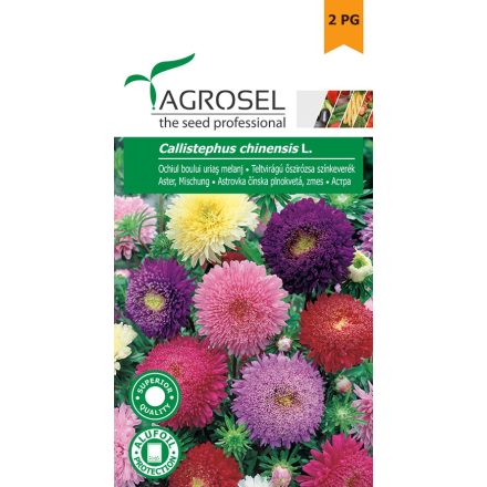 Vetőmag Agrosel PG2 őszirózsa - teltvirágú 1gr