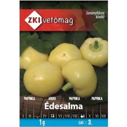 Vetőmag ZKI 3 Paprika - Édesalma 1g