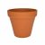 Cserép agyag terra - átmérő:4/6cm, magasság:6cm