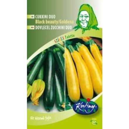 Vetőmag RÉDE B cukkini DUO - Black Beauty/Goldena 2x3gr 