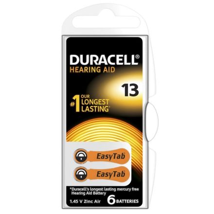 Elem DD13 hallókészülék 6db/csomag Duracell