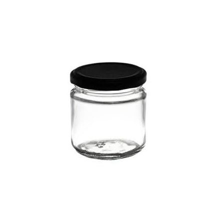 Befőttes üveg 212 ml fém tetővel (gyümölcsös) MINIMÁL