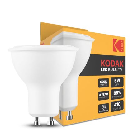 Izzó Kodak Spot Alu-Plastic GU10 5W 100° 4000K 