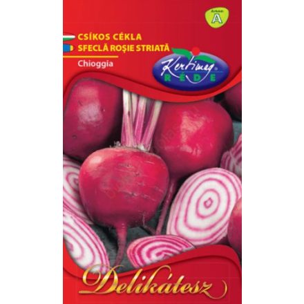 Vetőmag RÉDE A csíkos cékla - Chioggia 2,5gr /Delikátesz/