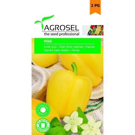 Vetőmag Agrosel PG2 paprika - Hildi 1gr