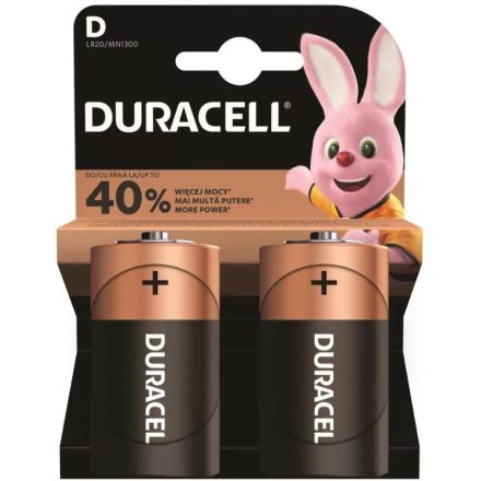 Elem Duracell Góliát D 1,5V