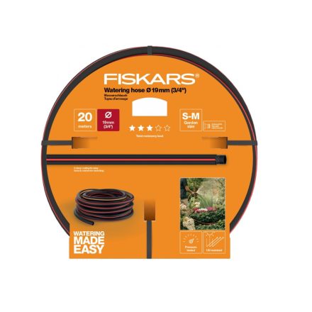Locsolótömlő 20m 3/4" (19mm) Fiskars Solid Q3  1027109