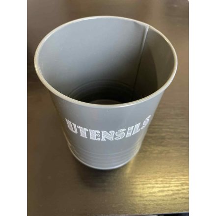 Evőeszköztartó fém UTENSILS kerek festett