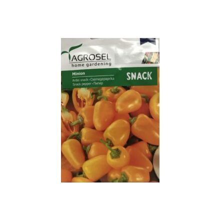 Vetőmag Agrosel PG8 csemegepaprika (sárga) - Minion SNACK 0,25gr