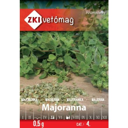 Vetőmag ZKI 4 Majoranna 0,5 gr.