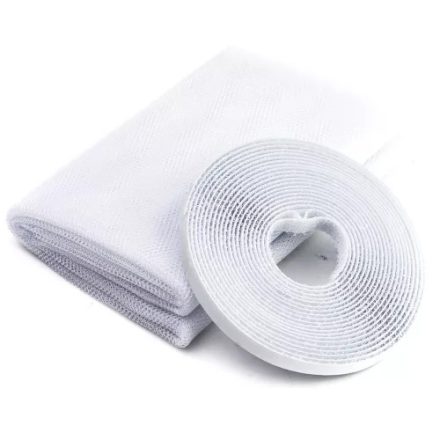 Szúnyogháló tépőzáras 130x130 fehér GLOBIZ 11605WH