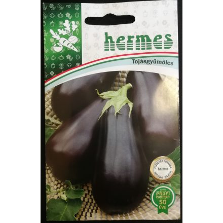 Vetőmag Hermes tojásgyümölcs - Black beauty 200mag